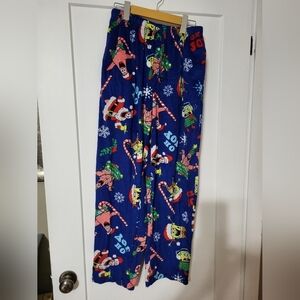 Sponge Bob x-mas pajamas size medium